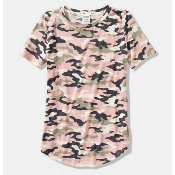 Victoria’s Secret Pink Perfect crew Soft t-shirt - Picture 1 of 4